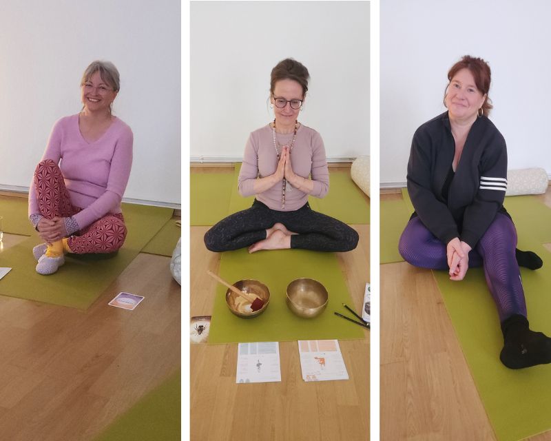 3 wunderbare neue Yogatrainerinnen